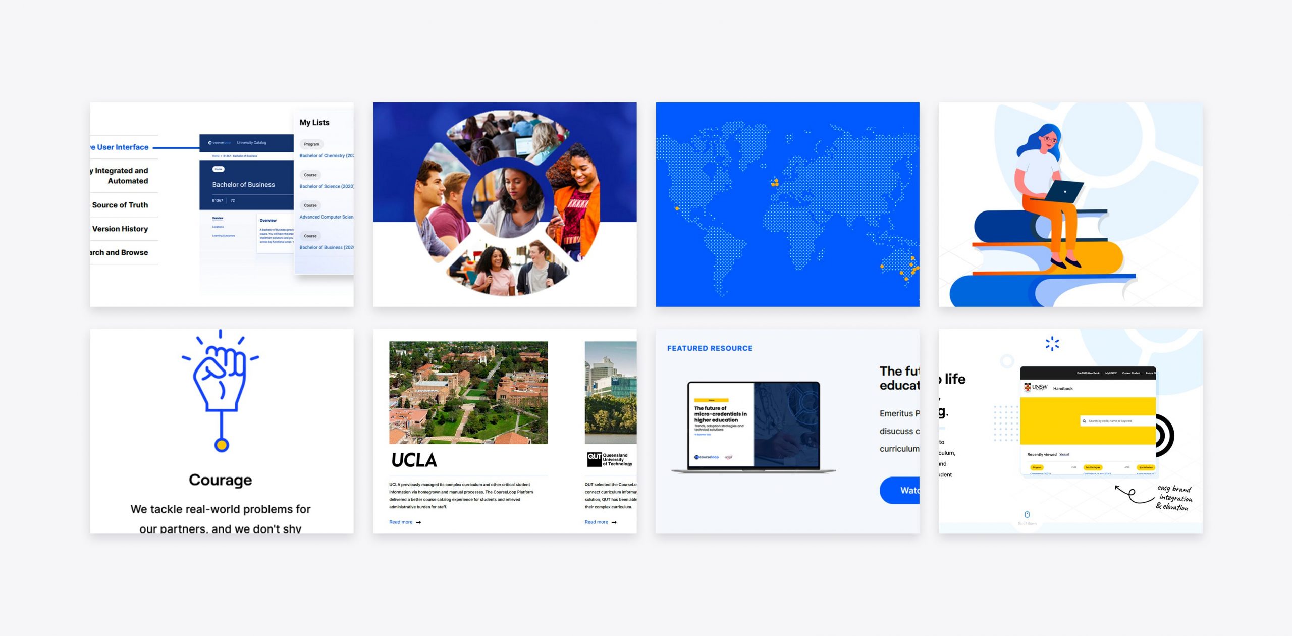 Web Design for Educational Tech Company